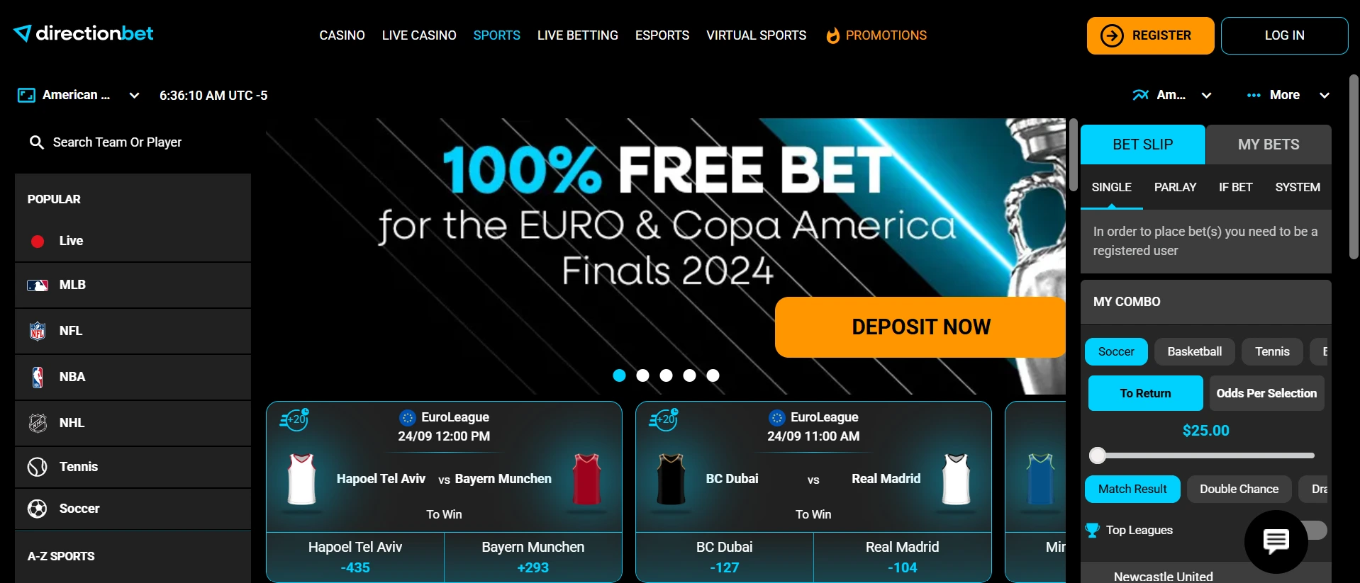 Directionbet Online Wetten